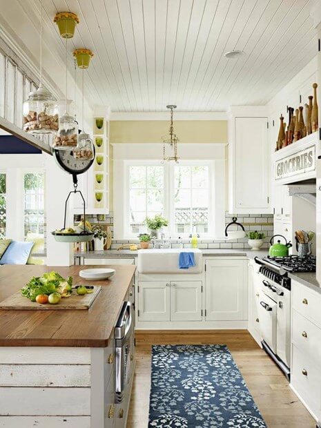 6 Affordable Ways To Create A Shabby Chic Kitchen famous-simple-cottage-kitchen-ideas-2022